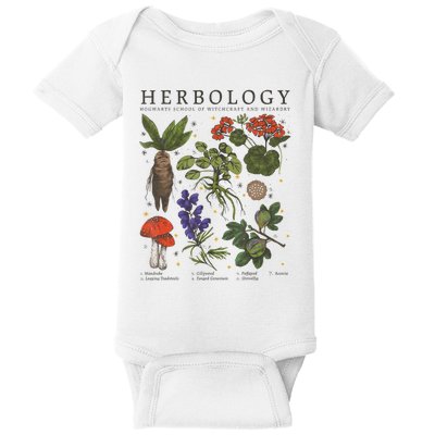 Herbology Plants Baby Bodysuit