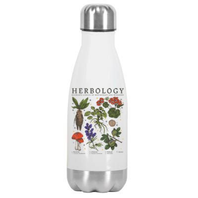 Herbology Plants Stainless Steel Insulated Water Bottle