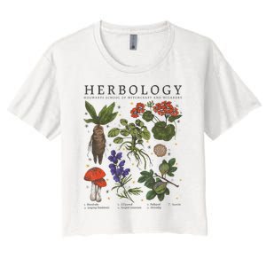 Herbology Plants Women's Crop Top Tee