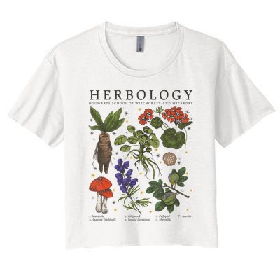 Herbology Plants Women's Crop Top Tee