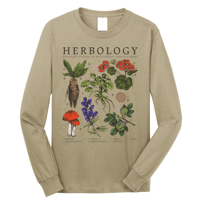 Herbology Plants Long Sleeve Shirt