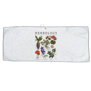 Herbology Plants Large Microfiber Waffle Golf Towel