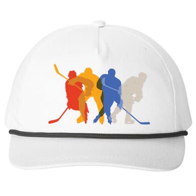 Hockey Players Snapback Five-Panel Rope Hat