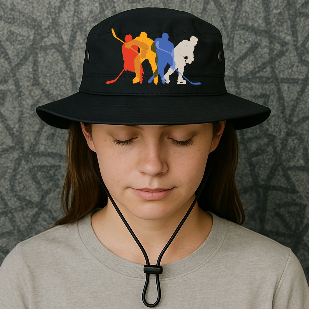 Hockey Players Bucket Hat