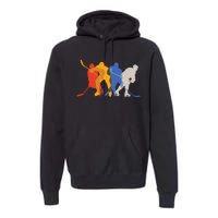 Hockey Players Premium Hoodie