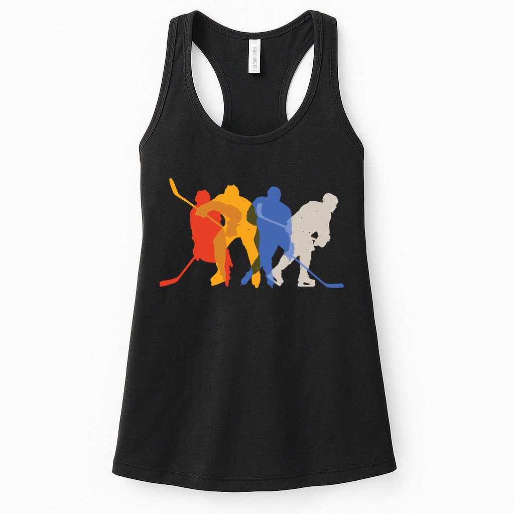 Hockey Players Womens Tank Top