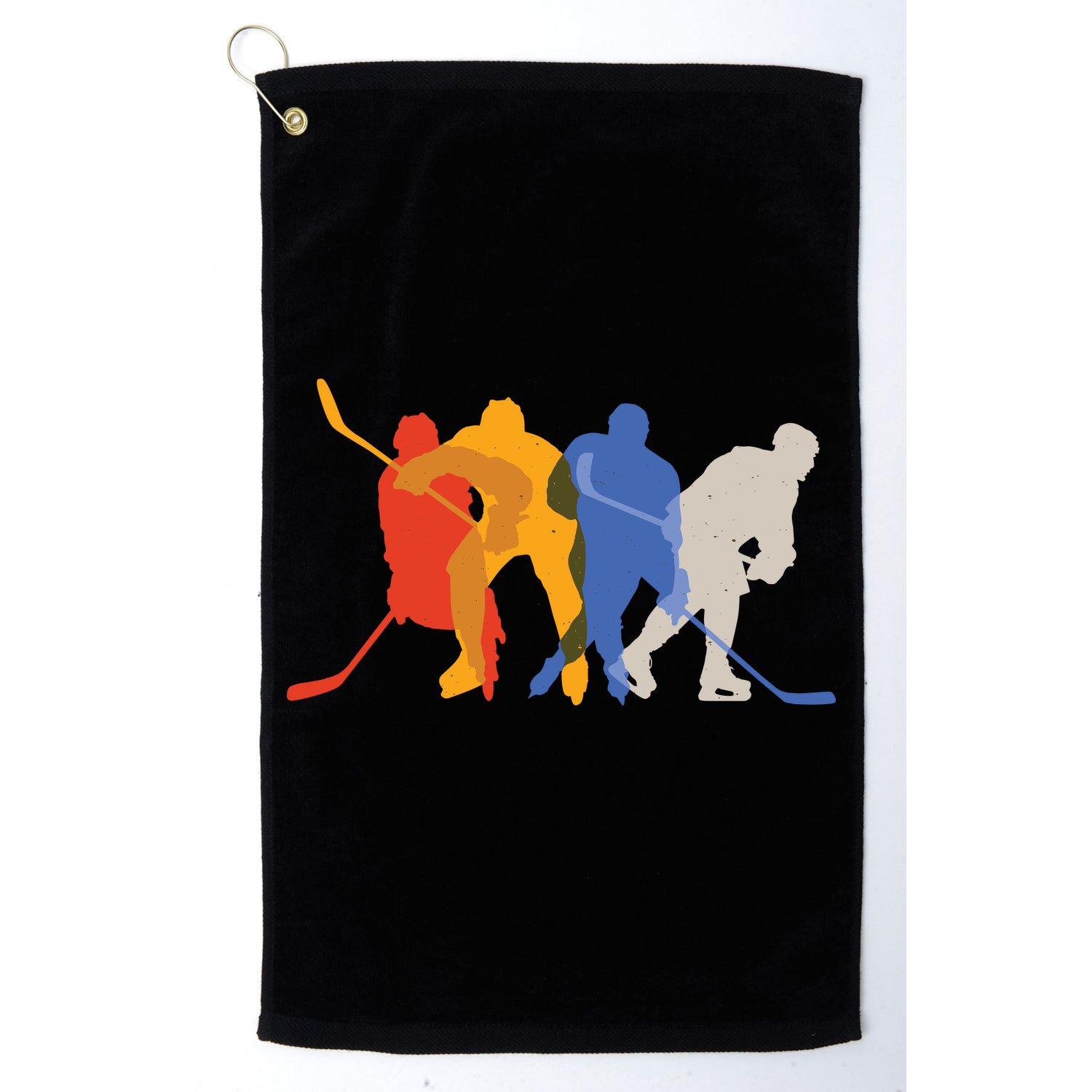 Hockey Players Golf Towel