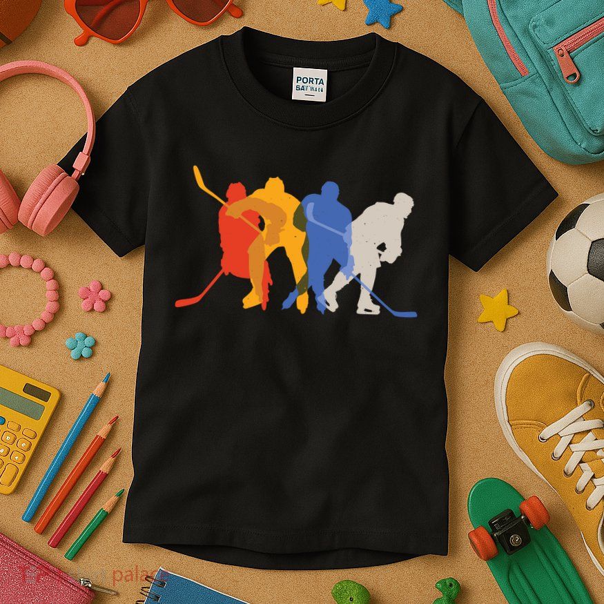 Hockey Players Kids T-Shirt