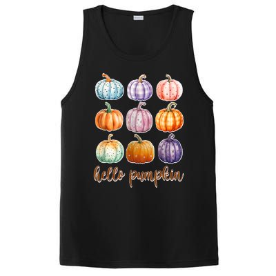 Hello Pumpkin Happy Halloween PosiCharge Competitor Tank