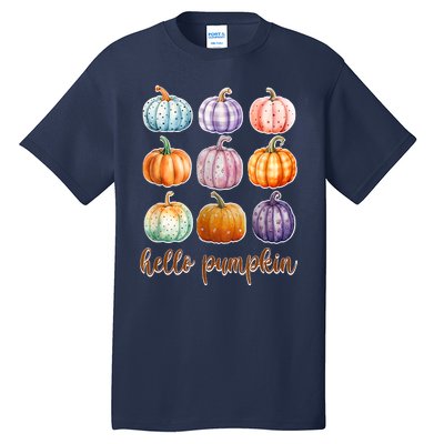 Hello Pumpkin Happy Halloween Tall T-Shirt