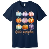 Hello Pumpkin Happy Halloween Premium T-Shirt