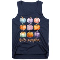 Hello Pumpkin Happy Halloween Tank Top