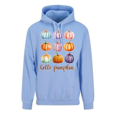 Hello Pumpkin Happy Halloween Unisex Surf Hoodie