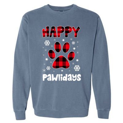 Happy Pawlidays Garment-Dyed Sweatshirt