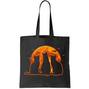 Hocus Purrcus Halloween Black Witch Cats Funny Parody Tote Bag