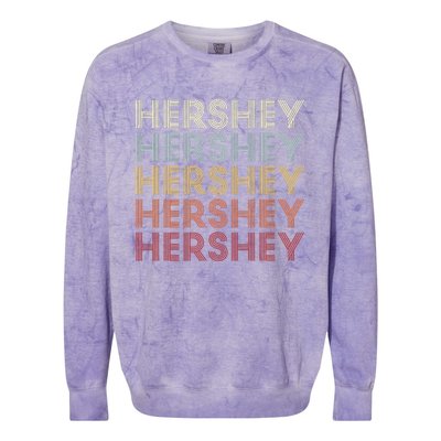 Hershey Pennsylvania Hershey Colorblast Crewneck Sweatshirt