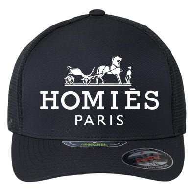 HOMIES PARIS Flexfit Unipanel Trucker Cap