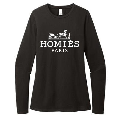 HOMIES PARIS Womens CVC Long Sleeve Shirt