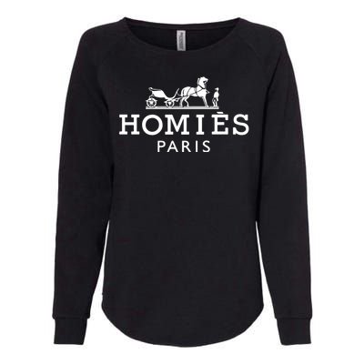 HOMIES PARIS Womens California Wash Sweatshirt