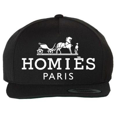 HOMIES PARIS Wool Snapback Cap