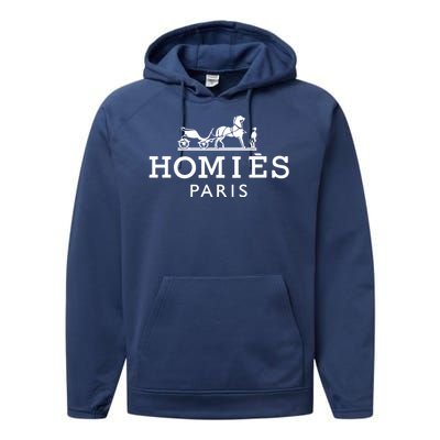 HOMIES PARIS Performance Fleece Hoodie