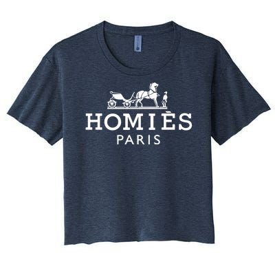 HOMIES PARIS Women's Crop Top Tee