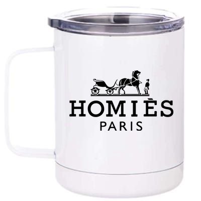 HOMIES PARIS 12 oz Stainless Steel Tumbler Cup