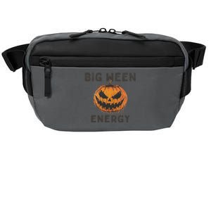 Halloween Pumpkin Head Big Ween Energy Spooky Crossbody Pack