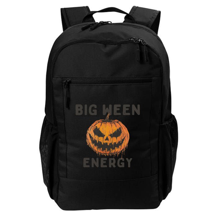 Halloween Pumpkin Head Big Ween Energy Spooky Backpack