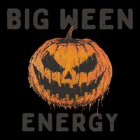 Halloween Pumpkin Head Big Ween Energy Spooky 16 in Basic Backpack