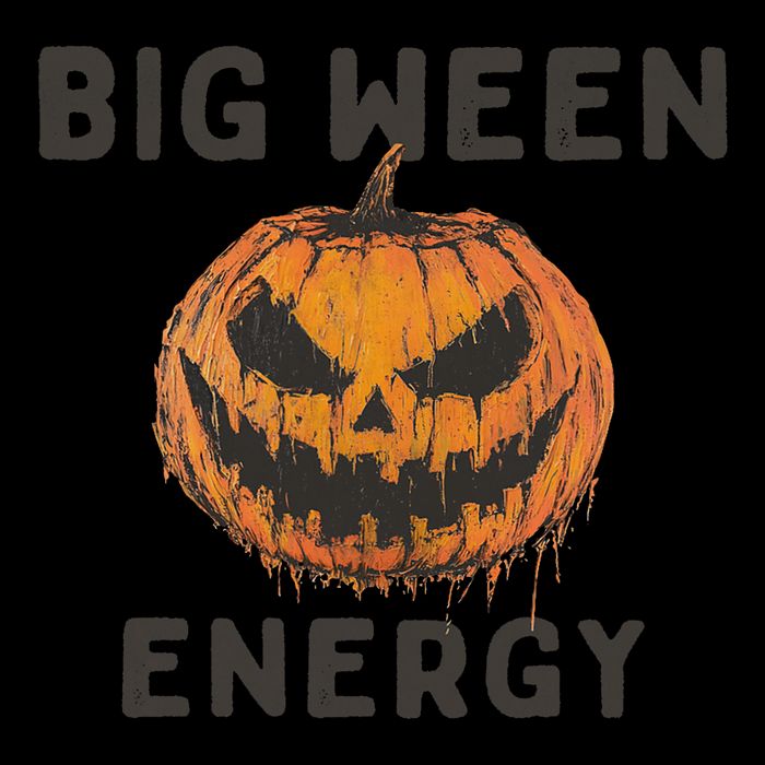 Halloween Pumpkin Head Big Ween Energy Spooky 16 in Basic Backpack
