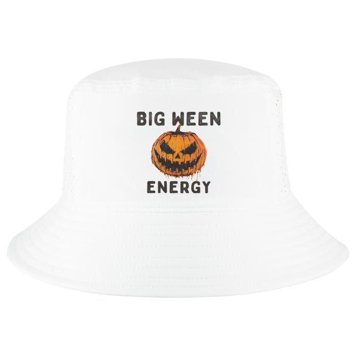 Halloween Pumpkin Head Big Ween Energy Spooky Cool Comfort Performance Bucket Hat