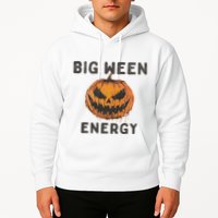 Halloween Pumpkin Head Big Ween Energy Spooky Hoodie