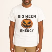 Halloween Pumpkin Head Big Ween Energy Spooky Tall T-Shirt