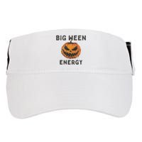 Halloween Pumpkin Head Big Ween Energy Spooky Adult Drive Performance Visor