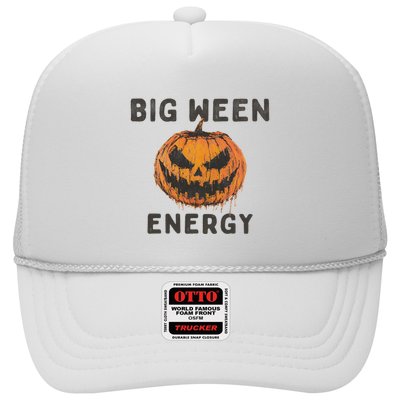 Halloween Pumpkin Head Big Ween Energy Spooky Trucker Hat
