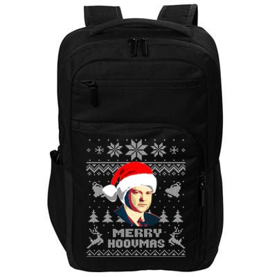 Herbert President Hoover Funny Christmas Holiday Xmas Gift Impact Tech Backpack