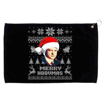 Herbert President Hoover Funny Christmas Holiday Xmas Gift Grommeted Golf Towel