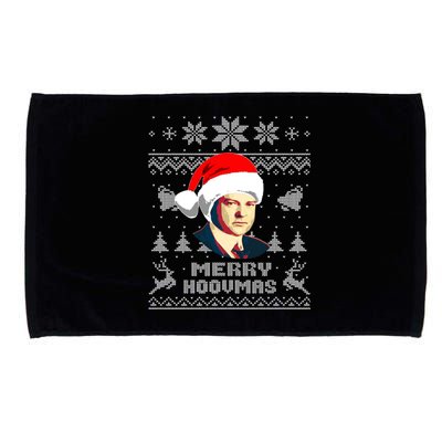 Herbert President Hoover Funny Christmas Holiday Xmas Gift Microfiber Hand Towel