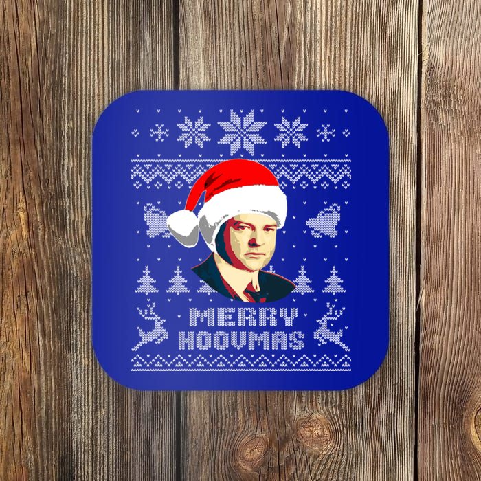 Herbert President Hoover Funny Christmas Holiday Xmas Gift Coaster