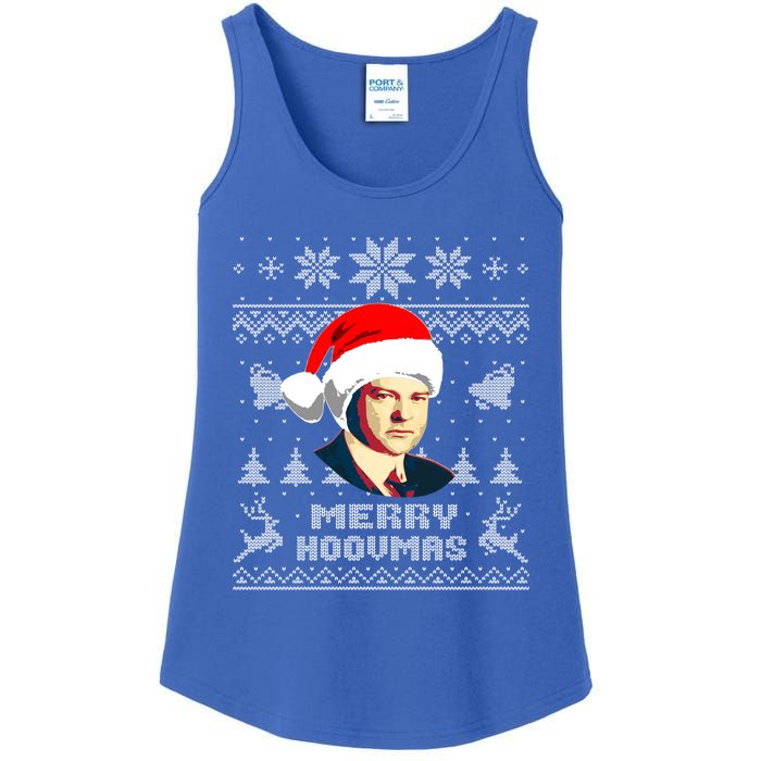 Herbert President Hoover Funny Christmas Holiday Xmas Gift Ladies Essential Tank