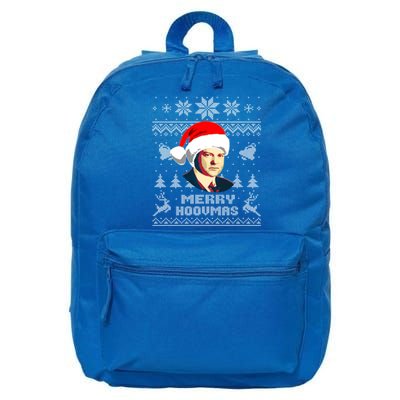 Herbert President Hoover Funny Christmas Holiday Xmas Gift 16 in Basic Backpack