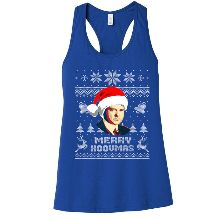 Herbert President Hoover Funny Christmas Holiday Xmas Gift Women's Racerback Tank