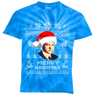 Herbert President Hoover Funny Christmas Holiday Xmas Gift Kids Tie-Dye T-Shirt