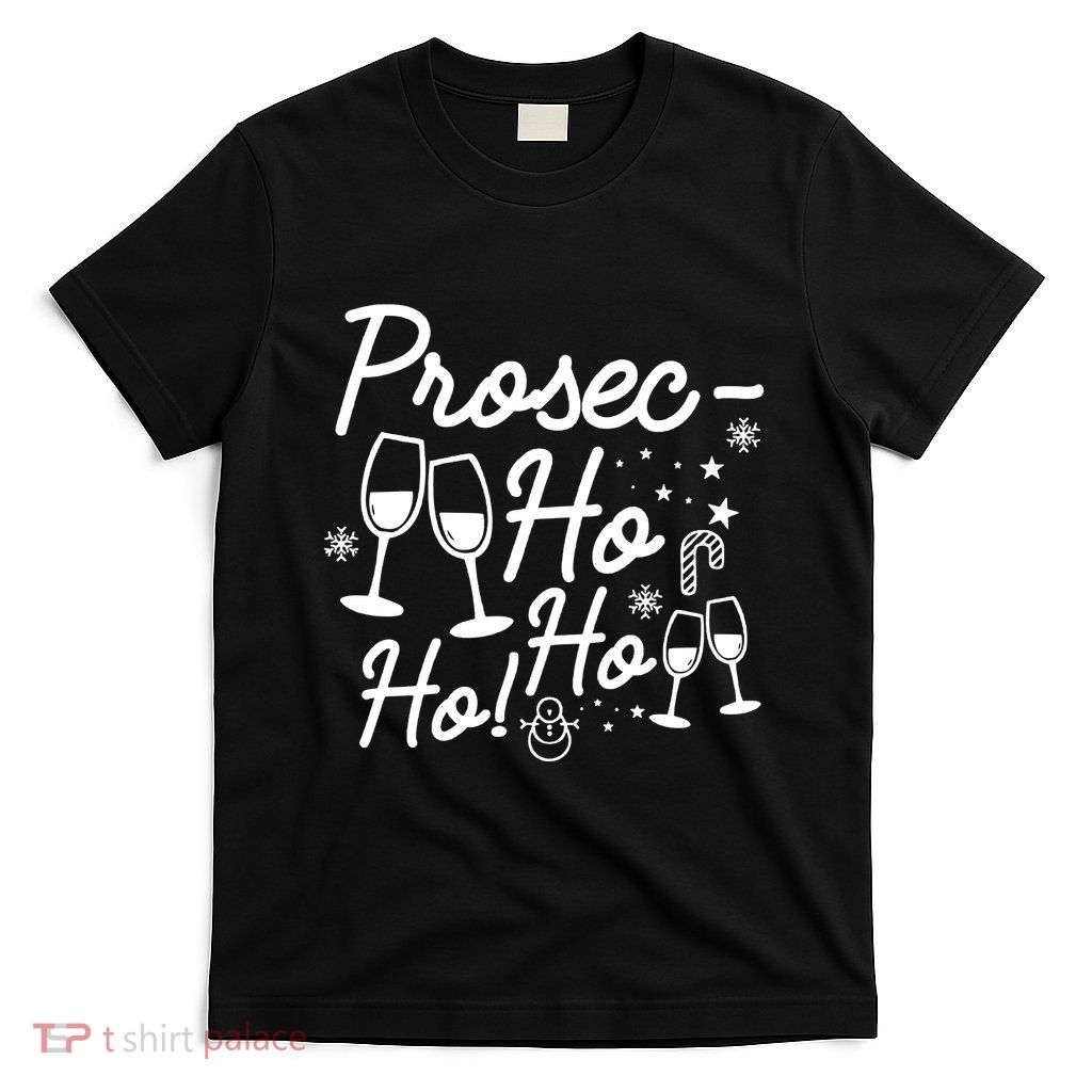 Holiday Pajamas Holiday Christmas Pajamas Wine Pajamas T-Shirt