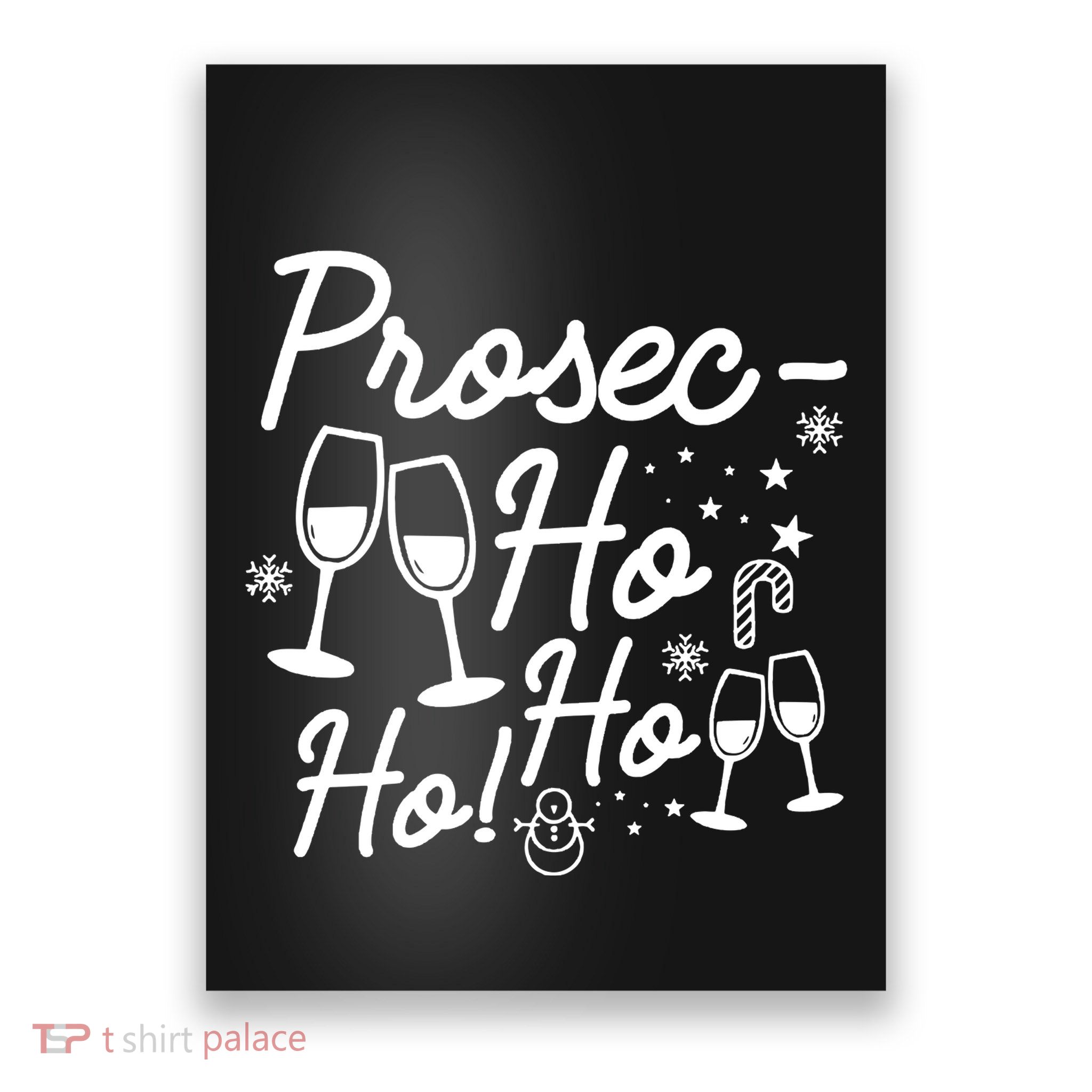Holiday Pajamas Holiday Christmas Pajamas Wine Pajamas Poster