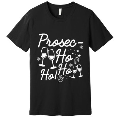 Holiday Pajamas Holiday Christmas Pajamas Wine Pajamas Premium T-Shirt