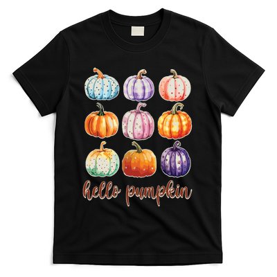 Hello Pumpkin Happy Halloween T-Shirt