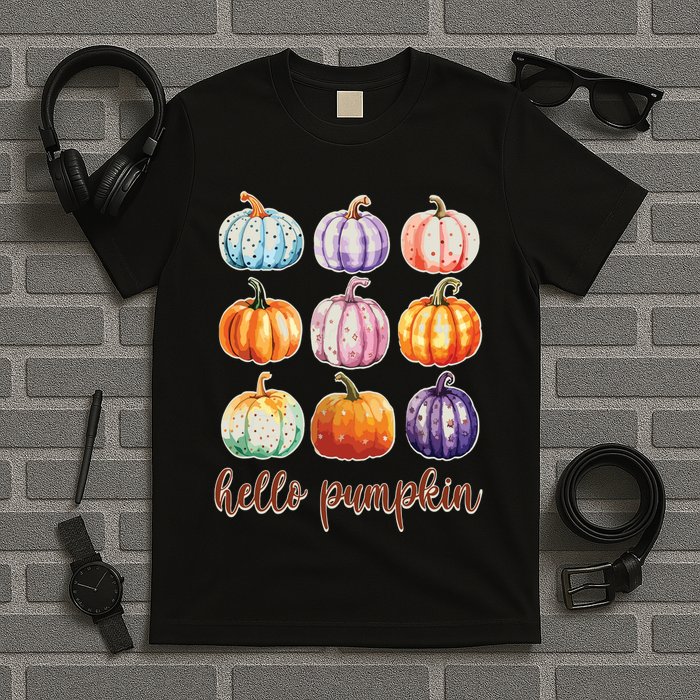 Hello Pumpkin Happy Halloween T-Shirt