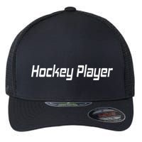 Hockey Player Flexfit Unipanel Trucker Cap